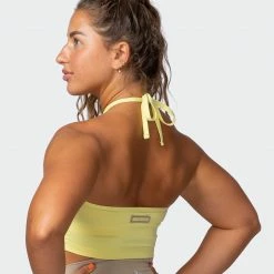 Best Sale ๐ Muscle Nation Shimmer Bra Tank Combo - Lemon Fizz ๐ 16 Muscle Nation Shimmer Bra Tank Combo - Lemon Fizz