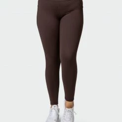 Muscle Nation Signature Pocket Ankle Length Leggings - Cocoa 30% EOFY SALE
