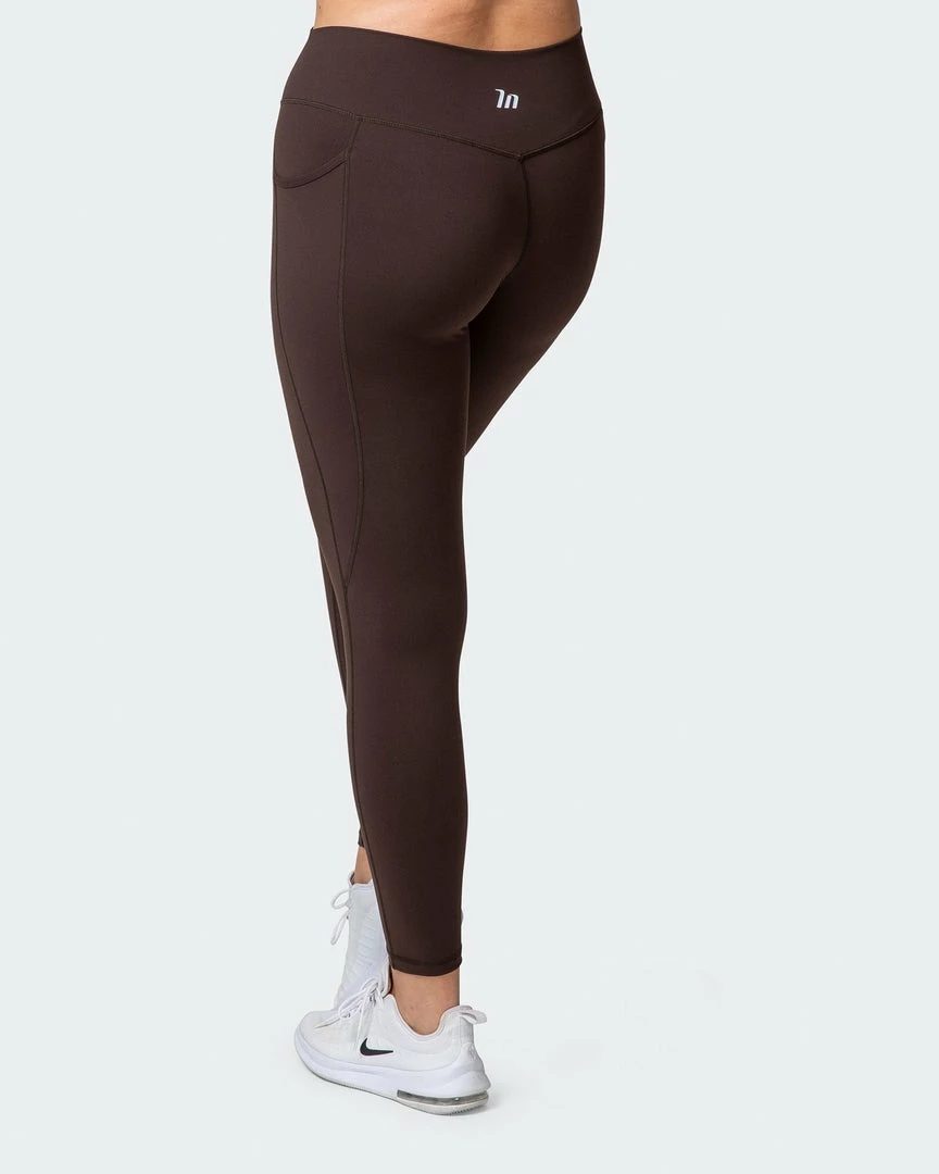 Top 10 🌟 Muscle Nation Signature Pocket Ankle Length Leggings - Cocoa 30% EOFY SALE 🛒 7 Muscle Nation Signature Pocket Ankle Length Leggings - Cocoa 30% EOFY SALE