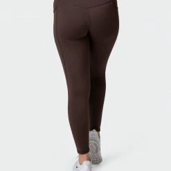 Top 10 🌟 Muscle Nation Signature Pocket Ankle Length Leggings - Cocoa 30% EOFY SALE 🛒 14 Muscle Nation Signature Pocket Ankle Length Leggings - Cocoa 30% EOFY SALE