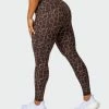 Muscle Nation 30% EOFY SALE Signature Pocket Ankle Length Leggings - Tonal Giraffe Print