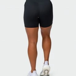 Muscle Nation 30% EOFY SALE Signature Pocket Bike Shorts - Black