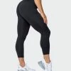 Muscle Nation Signature Scrunch 7/8 Leggings - Black (Silicon Patch Logo)