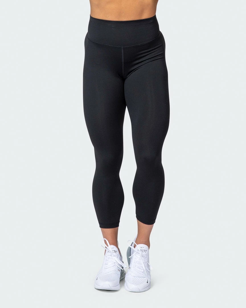 Outlet ๐ Muscle Nation Signature Scrunch 7/8 Leggings - Black (Silicon Patch Logo) ๐ 4 Muscle Nation Signature Scrunch 7/8 Leggings - Black (Silicon Patch Logo)