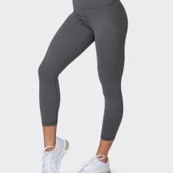 Muscle Nation 30% EOFY SALE Signature Scrunch 7/8 Leggings - Charcoal