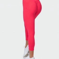 Muscle Nation Featured Signature Scrunch 7/8 Leggings - Paradise Pink