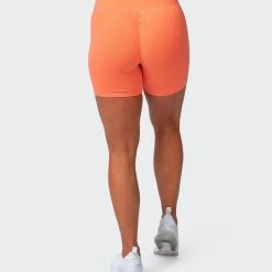 Muscle Nation Scrunch Bum Signature Scrunch Bike Shorts - Citrus