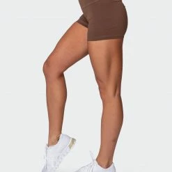 Wholesale ๐ฅ Muscle Nation Featured Signature Scrunch Booty Shorts - Chestnut โญ 11 Muscle Nation Featured Signature Scrunch Booty Shorts - Chestnut