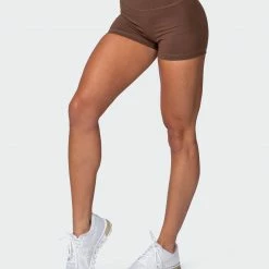 Wholesale ๐ฅ Muscle Nation Featured Signature Scrunch Booty Shorts - Chestnut โญ 12 Muscle Nation Featured Signature Scrunch Booty Shorts - Chestnut