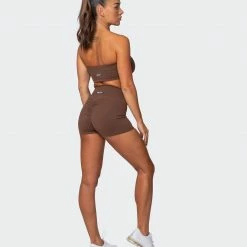 Wholesale ๐ฅ Muscle Nation Featured Signature Scrunch Booty Shorts - Chestnut โญ 13 Muscle Nation Featured Signature Scrunch Booty Shorts - Chestnut