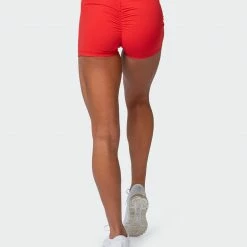 Muscle Nation Signature Scrunch Booty Shorts - Dark Copper