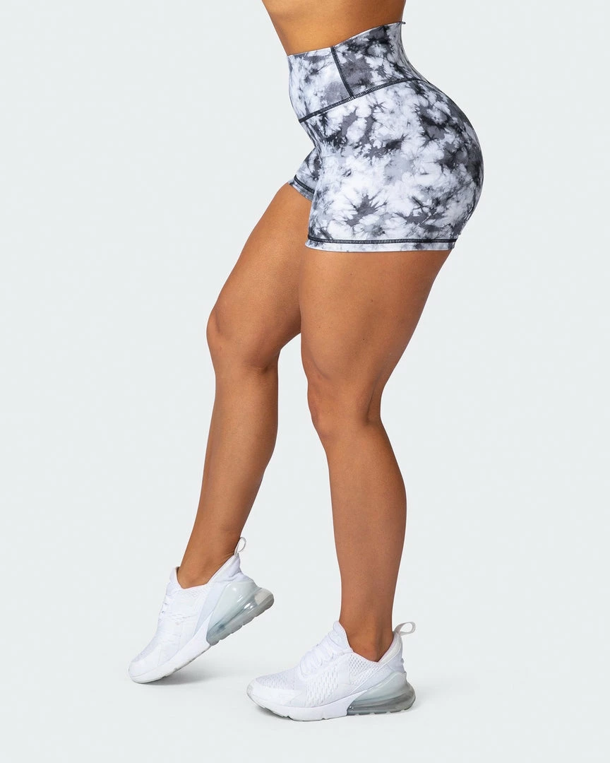 Coupon ๐ Muscle Nation Scrunch Bum Signature Scrunch Booty Shorts - Grey Black Tie Dye Print โจ 7 Muscle Nation Scrunch Bum Signature Scrunch Booty Shorts - Grey Black Tie Dye Print