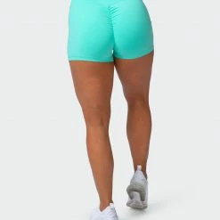 Muscle Nation Signature Scrunch Booty Shorts - Sea Glass