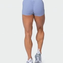 Muscle Nation Signature Scrunch Booty Shorts - Storm