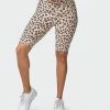Best Pirce ๐งจ Muscle Nation Signature Scrunch Referee Length Shorts - Cheetah Print Scrunch Bum ๐ 2 Muscle Nation Signature Scrunch Referee Length Shorts - Cheetah Print Scrunch Bum