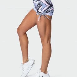 Best deal ๐ Muscle Nation Featured Signature Scrunch Tie Up Shorts - Marble Print โค๏ธ 14 Muscle Nation Featured Signature Scrunch Tie Up Shorts - Marble Print