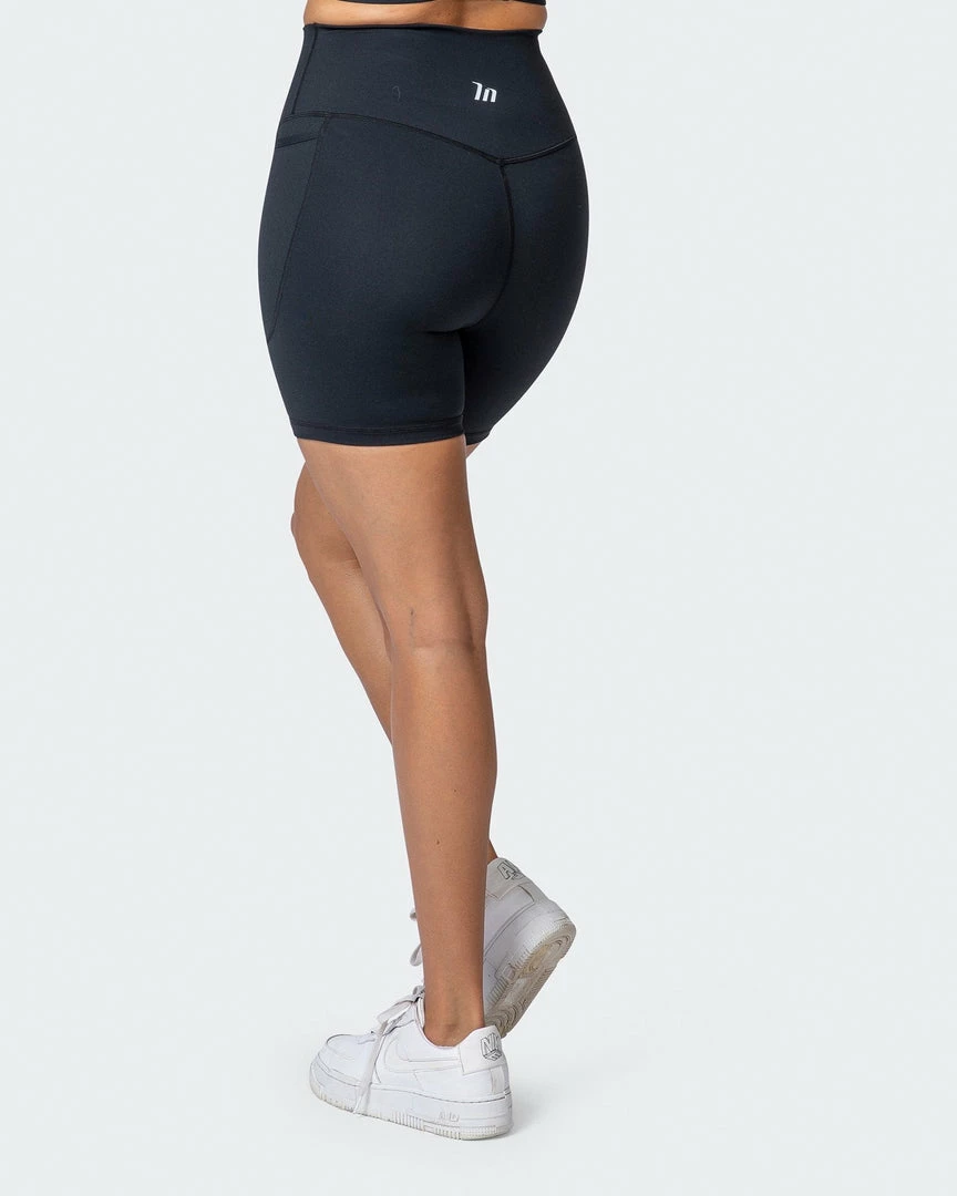 Promo ๐ Muscle Nation Signature Super High Pocket Bike Shorts - Black ๐คฉ 5 Muscle Nation Signature Super High Pocket Bike Shorts - Black