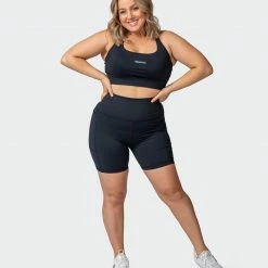 Promo ๐ Muscle Nation Signature Super High Pocket Bike Shorts - Black ๐คฉ 16 Muscle Nation Signature Super High Pocket Bike Shorts - Black