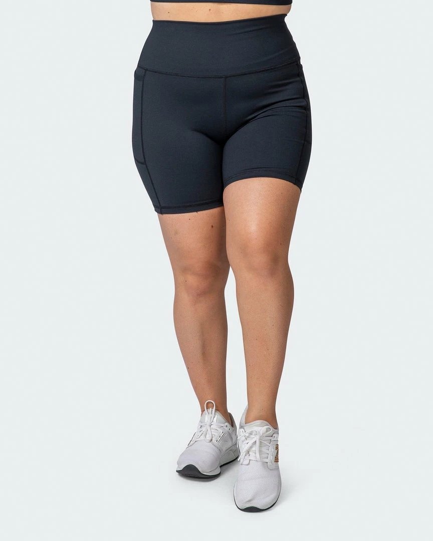 Promo ๐ Muscle Nation Signature Super High Pocket Bike Shorts - Black ๐คฉ 10 Muscle Nation Signature Super High Pocket Bike Shorts - Black