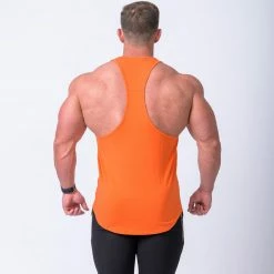 Muscle Nation Signature Y Back Singlet - Orange