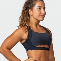 Muscle Nation Sizzle Bra - Black 30% EOFY SALE