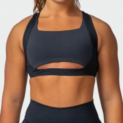 Muscle Nation Sizzle Bra - Black 30% EOFY SALE