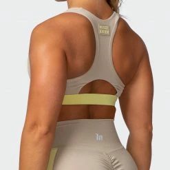 Muscle Nation Sizzle Bra - Bone