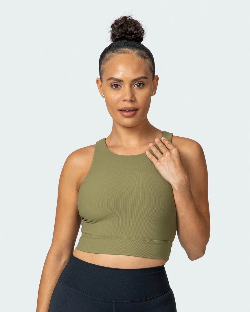 Best deal ๐ Muscle Nation Sprint Long Line Bra - Dark Olive ๐ 5 Muscle Nation Sprint Long Line Bra - Dark Olive