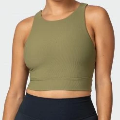 Best deal ๐ Muscle Nation Sprint Long Line Bra - Dark Olive ๐ 19 Muscle Nation Sprint Long Line Bra - Dark Olive