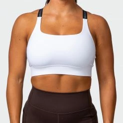 Muscle Nation 30% EOFY SALE Stability Bra - White