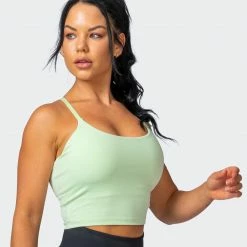 Muscle Nation Summertime Cropped Tank - Minty Womens