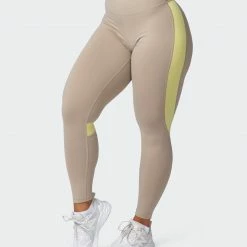 Coupon ✔️ Muscle Nation Sunlight Signature Scrunch Ankle Length Leggings - Bone ⌛ 11 Muscle Nation Sunlight Signature Scrunch Ankle Length Leggings - Bone