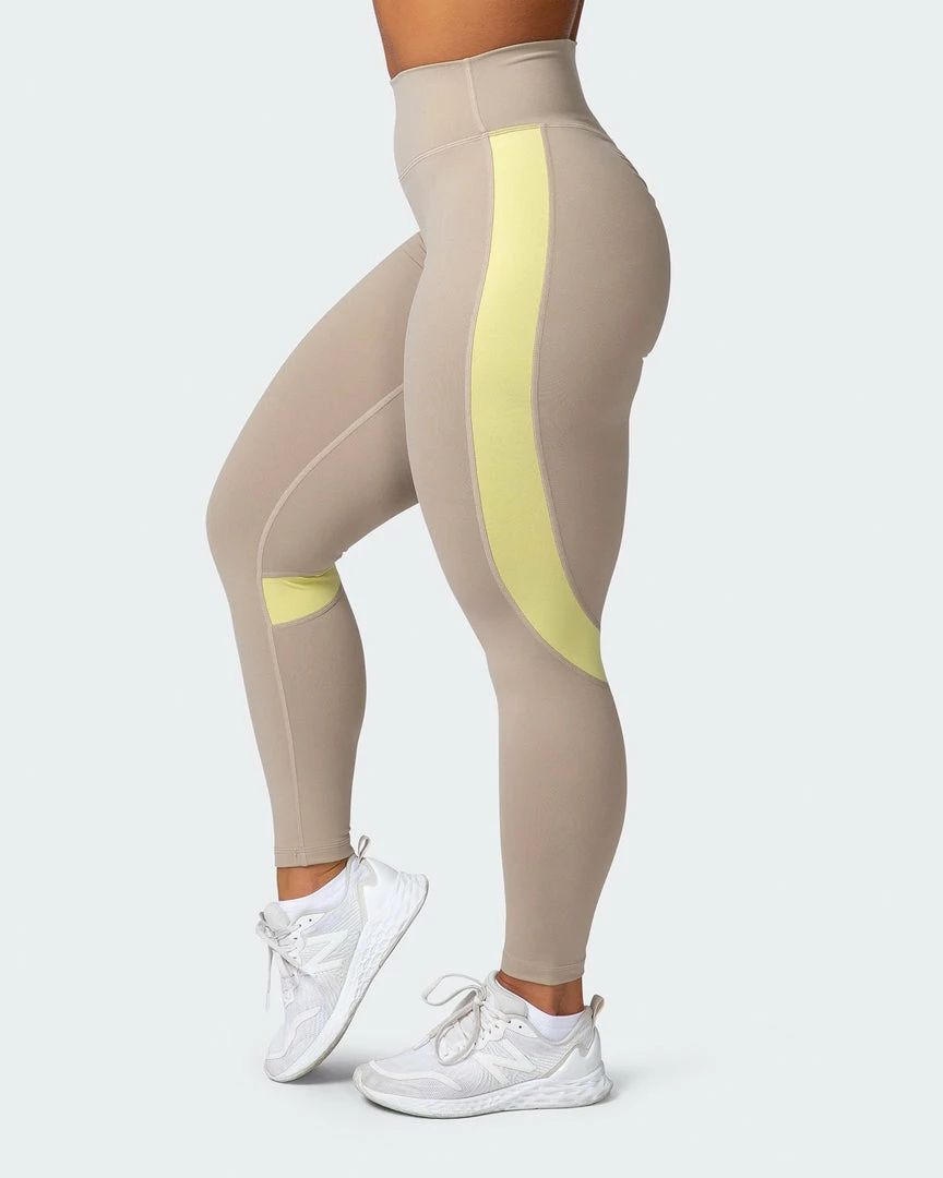 Coupon ✔️ Muscle Nation Sunlight Signature Scrunch Ankle Length Leggings - Bone ⌛ 6 Muscle Nation Sunlight Signature Scrunch Ankle Length Leggings - Bone