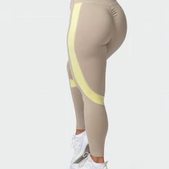 Coupon ✔️ Muscle Nation Sunlight Signature Scrunch Ankle Length Leggings - Bone ⌛ 13 Muscle Nation Sunlight Signature Scrunch Ankle Length Leggings - Bone