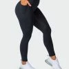 Muscle Nation Superior Squat Pocket Ankle Length Leggings - Black 30% EOFY SALE