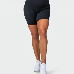 Muscle Nation Superior Squat Pocket Bike Shorts - Black 30% EOFY SALE
