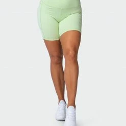 Muscle Nation Superior Squat Pocket Bike Shorts - Minty