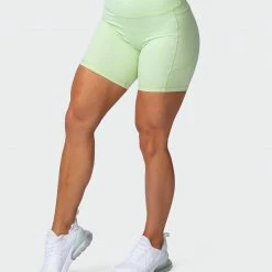 Muscle Nation Superior Squat Pocket Bike Shorts - Minty