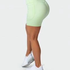 Muscle Nation Superior Squat Pocket Bike Shorts - Minty