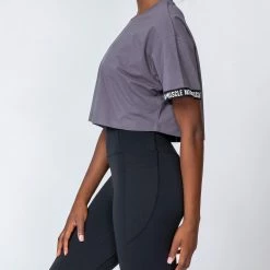 Muscle Nation Superset Tee - Sleet Grey