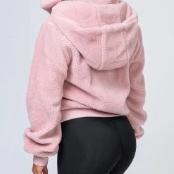 Muscle Nation Teddy Jacket - Blush Best Sellers