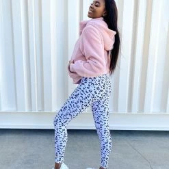 Muscle Nation Teddy Jacket - Blush Best Sellers