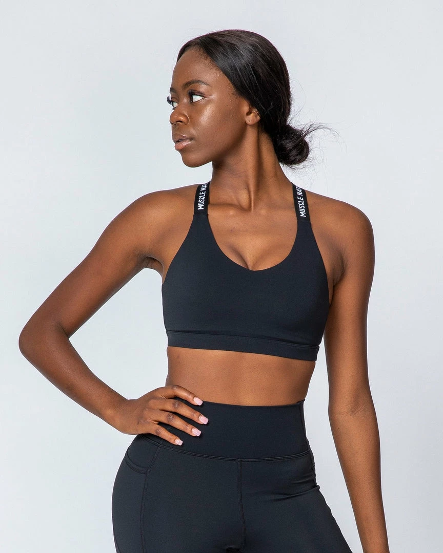 Best reviews of ๐ฅฐ Muscle Nation Tempo Bra - Black ๐ฉ Womens โญ 3 Muscle Nation Tempo Bra - Black Womens