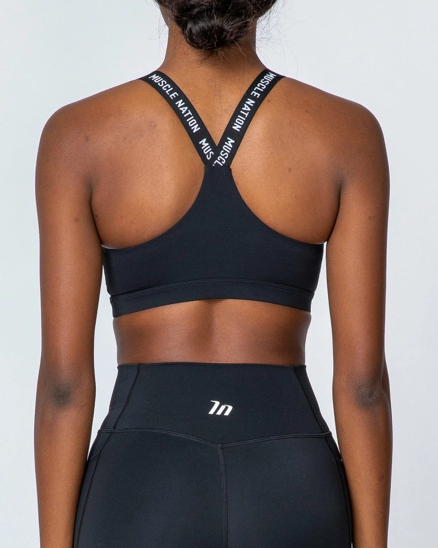 Best reviews of ๐ฅฐ Muscle Nation Tempo Bra - Black ๐ฉ Womens โญ 6 Muscle Nation Tempo Bra - Black Womens