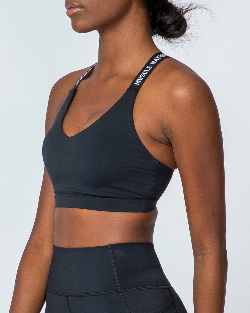 Best reviews of ๐ฅฐ Muscle Nation Tempo Bra - Black ๐ฉ Womens โญ 7 Muscle Nation Tempo Bra - Black Womens