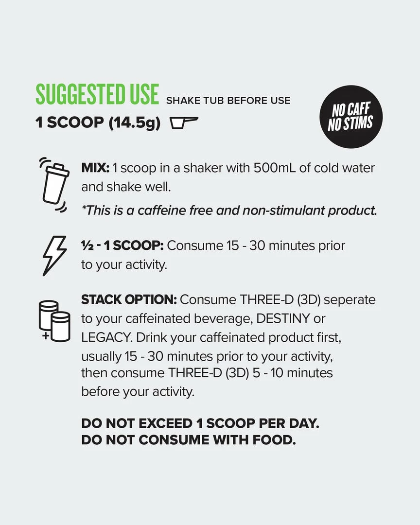 Best Pirce 😍 Muscle Nation 30% EOFY SALE THREE D Pre Workout Pump Caffeine Free - Sour Green Apple - 30 Serves 😀 6 Muscle Nation 30% EOFY SALE THREE D Pre Workout Pump Caffeine Free - Sour Green Apple - 30 Serves