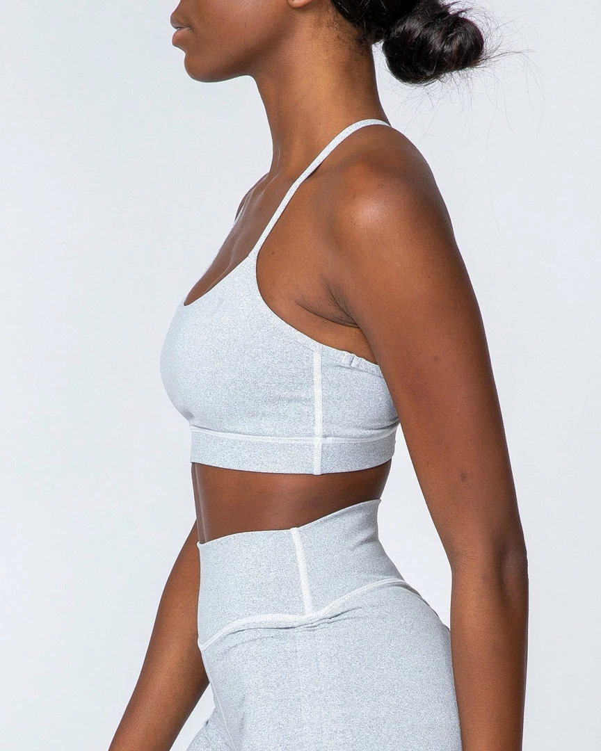 New ⭐ Muscle Nation Tone Bra - Ash Grey 👩 Womens 🤩 6 Muscle Nation Tone Bra - Ash Grey Womens