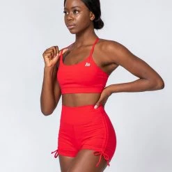 Muscle Nation Womens Tone Bra - Flame