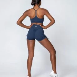 Muscle Nation Tone Bra - Navy 30% EOFY SALE