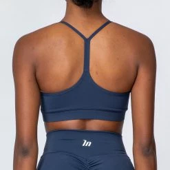 Muscle Nation Tone Bra - Navy 30% EOFY SALE